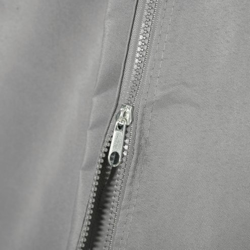 Outsunny 4 Pack Replacement Gazebo Curtains Privacy Panel for Most 3 x 4m Gazebo Canopy Pavillion Outdoor Shelter Sidewalls Accessories Light Grey