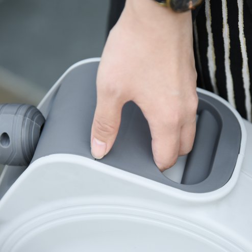 DURHAND Retractable Air Hose Reel 15m+ 140cm Hose Diameter 3/ 8