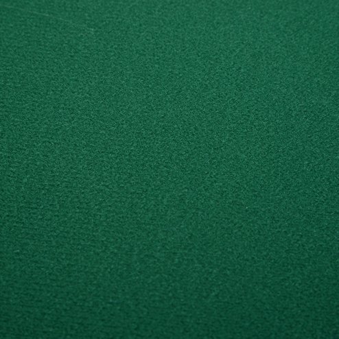 HOMCOM 8 Player Folding Games Poker Table with Chip Cup Holder Steel Base Felt Top Octagon Blackjack Green