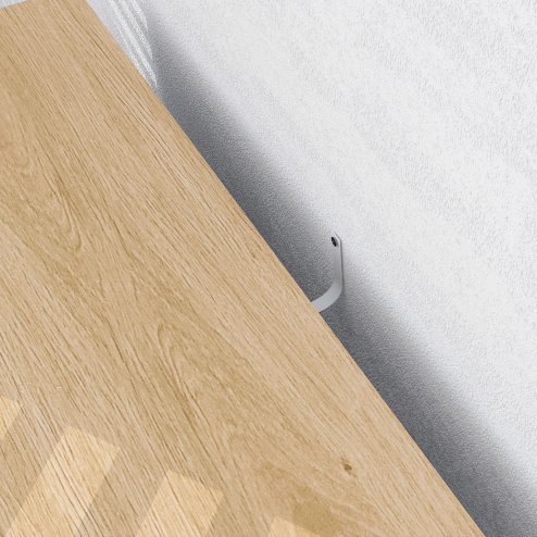 HOMCOM Bathroom Storage Unit, Bathroom Storage Cabinet, Freestanding Bathroom Cabinet with Open Compartments and Double Doors