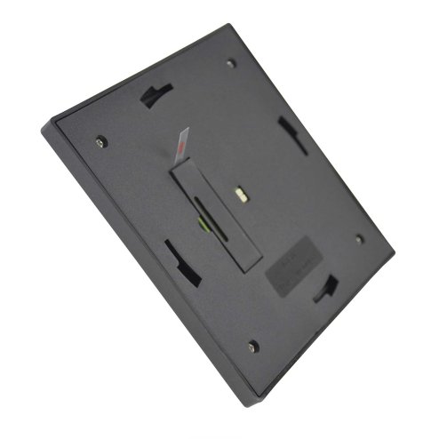 Outsunny Outdoor Garden Solar Post Lamp Photosensitive LED Lantern Bollard Pathway 1.2M Tall - Black