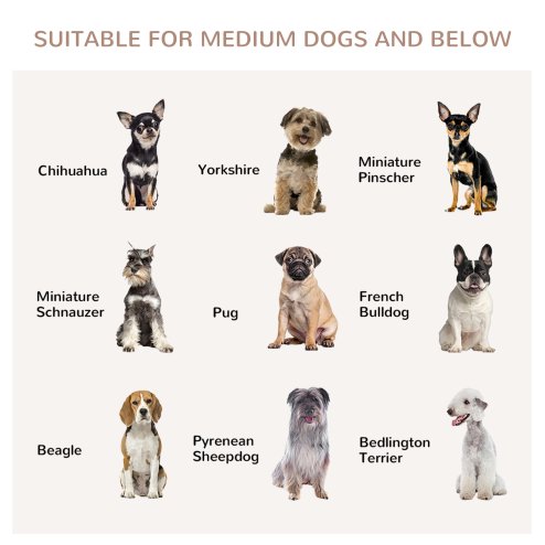 PawHut Dog Crate End Table with Three Doors, Furniture Style Dog Crate with Interchanged Side Door, for Medium Dogs, Indoor Use w/ Locks and Latches - Grey