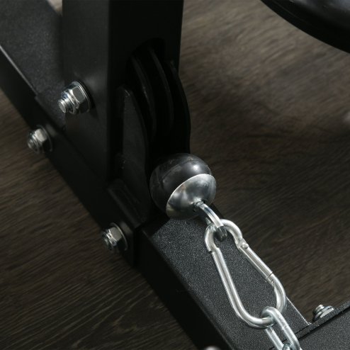 SPORTNOW Home Gym Machine, Multifunctional Gym Equipment with High and Low Pulleys, Pull Up Bar, 15-Position Adjustable Strength Training Workout Station for Full Body Fitness