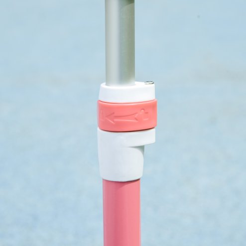 AIYAPLAY Kids Scooter, 3 Wheel Scooter for Toddlers Ages 2-6, with 3-level Adjustable Height, LED Light, TPE Handlebar, Kick Scooter for Boys and Girls, Pink