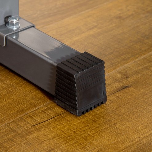 HOMCOM Adjustable Weight Bench, Foldable Bench Press with Barbell Rack, Dip Station, for Home Gym, Strength Training, Multi-Use Workout Bench, Grey