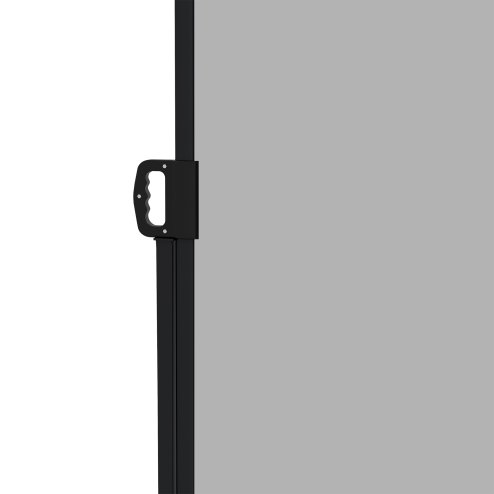 Outsunny Retractable Side Awning, Garden Privacy Screen Divider, Full Cassette Wind Breaker for Hot Tub, Balcony, Terrace, Pool, 400 x 180cm, Light Grey