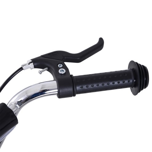 HOMCOM Kids Scooter, Teen Kick Scooter with Rubber Wheels, 16