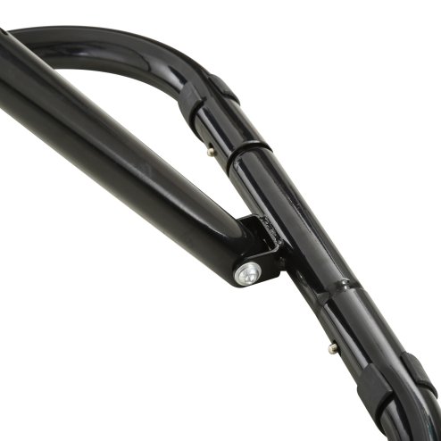 HOMCOM Angle Adjustable Rebounder Net Goal Training Set Suitable For Football, Baseball, Basketball Daily Training Black - 78L x 84W x 65-75H cm