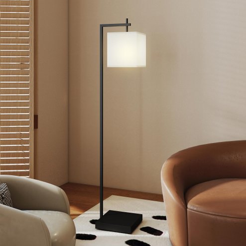 HOMCOM Floor Lamp for Living Room, 66