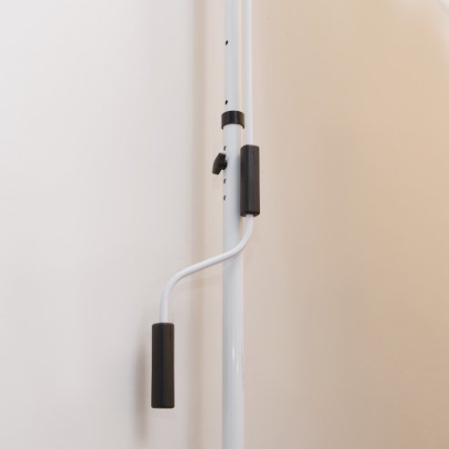 Outsunny Balcony 3 x 1.5m Manual Adjustable Awning, DIY Patio Clamp Awning Canopy, Retractable Shade Shelter Easy to Move for Balcony, Grey