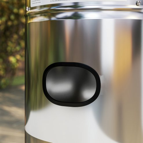 Outsunny 11 KW Freestanding Gas Patio Heater, Adjustable Outdoor Garden Propane Heater with Tip-Over Switch, Wheels, Pulse Ignition, Tank Room with Openable Door, Silver Tone