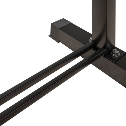 SPORTNOW Flat Weight Bench, Bench Press, Workout Bench with Dumbbell Rack, 300KG Weight Capacity, for Home Gym Weight Lifting Training