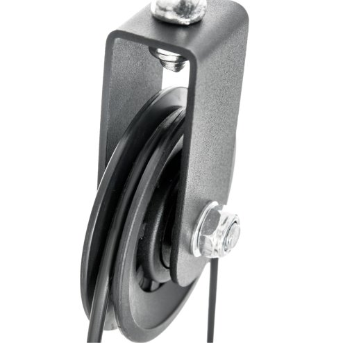 SPORTNOW Cable Machine Pulley System, Lat Pull Down System with DIY Loading Weight for Home Gym Biceps Triceps Arm Shoulder Back Training