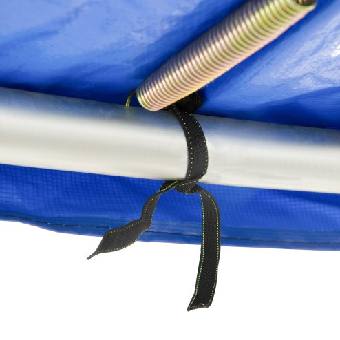 HOMCOM 12ft Trampoline Pad ??366cm Trampoline Accessories Surround Pad Thick Foam Pads Padding Replacement Spare- Blue