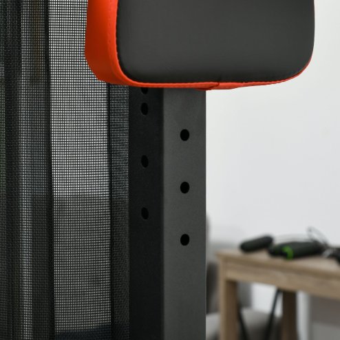 SPORTNOW Multi Gym Workout Station All-in-One Home Gym Equipment with 65kg Weight Stack, Sit Up Bench, Push Up Stand, Dip Station, for Home Gym Full Body Strength Training