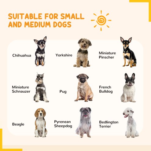 PawHut Heavy Duty Dog Playpen, 8 Panels Dog Pen, 80cm Height Pet Playpen Exercise Pen, with Door, for Small and Medium Dogs