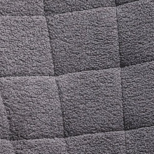 HOMCOM Wingback Rocking Chair with Wooden Base, Fleece Glider Rocker for Nursing, Modern Armchair - Dark Grey