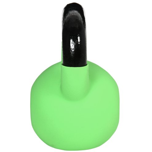HOMCOM Soft Kettlebell, 12kg Kettle Bell with Non-Slip Handle for Home Gym Weight Lifting and Strength Training, Green