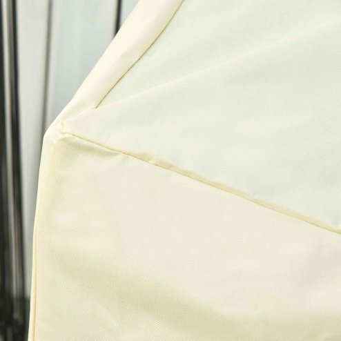 Outsunny 600D Oxford Cloth Furniture Cover, 2 Seater Sofa Protector for Garden Patio, Outdoor, Waterproof, 140L x 84W x 56/94H cm