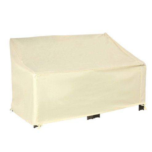 Outsunny 600D Oxford Cloth Furniture Cover, 2 Seater Sofa Protector for Garden Patio, Outdoor, Waterproof, 140L x 84W x 56/94H cm