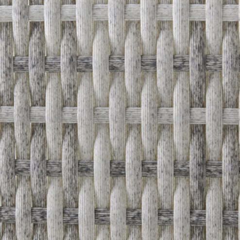 Outsunny Single Rattan Garden Chair, PE Wicker Garden Armchair with Cushions, Outdoor Rattan Chair with Armrests and Steel Frame for Conservatory, Porch, Patio, Balcony, Grey