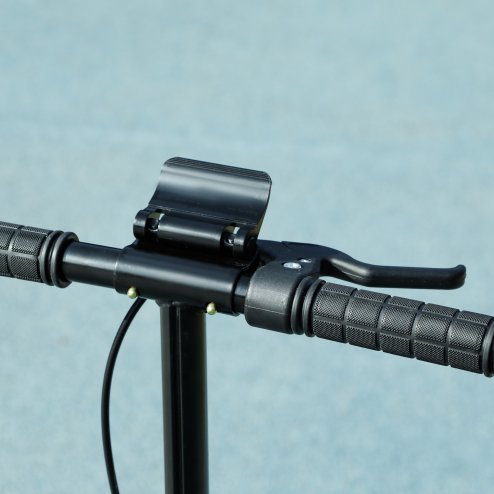 AIYAPLAY Scooter for Kids Ages 6-12 Years, Foldable Kick Scooter with 4 Levels, Adjustable Handlebar, Dual Brake System, 200mm Wheels, ABEC-7 Bearings, Black