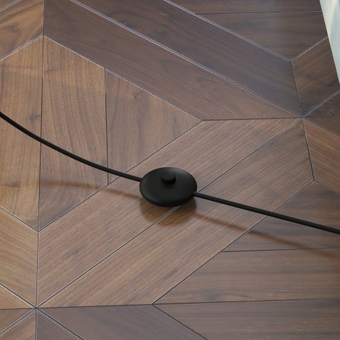 HOMCOM Floor Lamp with Shelves and Dual Light, Modern Corner Standing Lamp for Living Room, Bedroom, Bulb not Included, Black