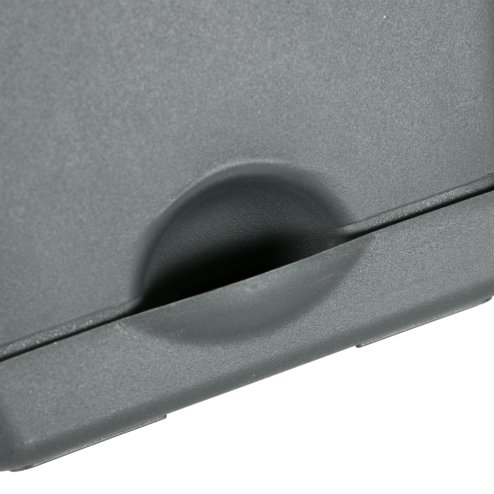 Outsunny Vertical Raised Garden Bed with 5 Removable Tray, Indoor Outdoor Elevated Plant Stand Grow Container for Vegetable Flowers Herbs, Charcoal Grey