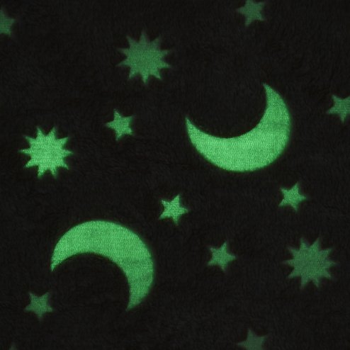 AIYAPLAY Kids Sofa Bed, 2 in 1 Kids Folding Bed Toddler Armchair with Glow in The Dark Stars Design, Washable Cushion and Cover, Convertible Kid Chair to Lounger for 1.5-3 Years Old, 1 Seater, Pink