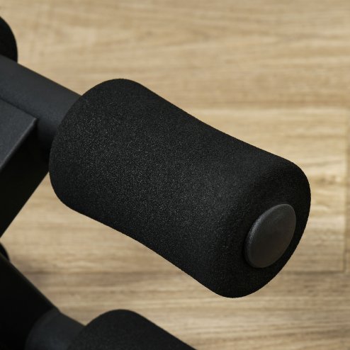 SPORTNOW Tib Bar Tibialis Trainer Calf Raise Machine for Shin Splints and Knee Pain Relief, Fits 5cm Weight Plates