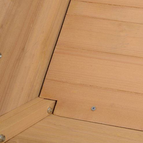 Outsunny Wooden Raised Garden Bed with Bed Liner, Elevated Planter Box with Legs, for Vegetables Flowers Herbs, Outdoor and Indoor Use