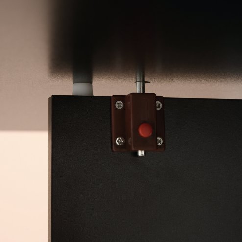 HOMCOM Folding Dining Table, Drop Leaf Table with 2-Tier Shelves, Rolling Casters, for Small Spaces, Kitchen, Black