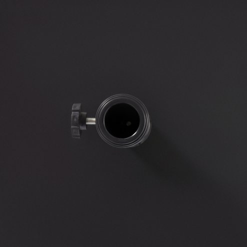 Outsunny ??35/38/48MM 18KG Steel Square Parasol Stand Base w/ Adjustable Knob Umbrella Stand Garden Patio Outdoor Home, Black