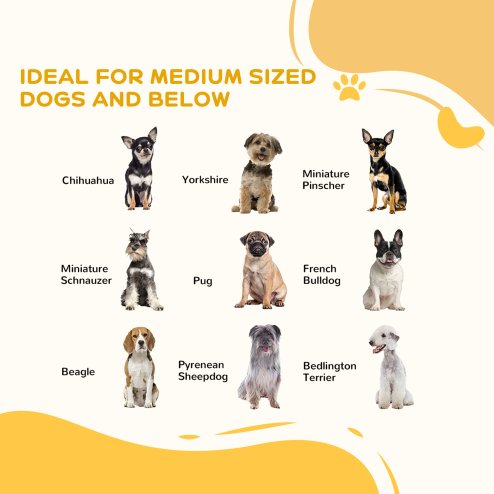 PawHut Foldable Dog Gate, Freestanding Pet Gate, Dog Barrier with Two Support Feet, for Doorways, Stairs, Halls - White