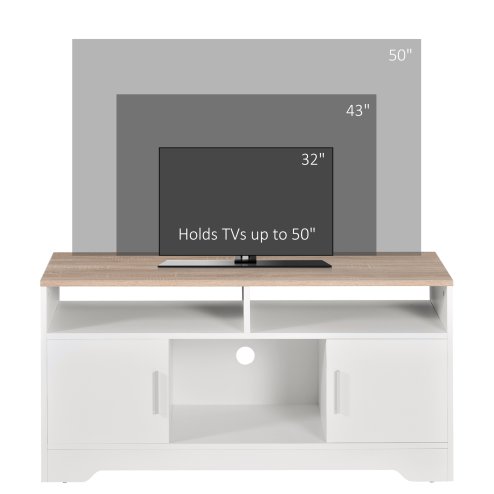 HOMCOM TV Stand Cabinet up to 50