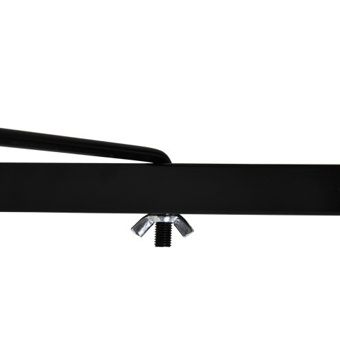 HOMCOM 100 cm Foldable Garage Work Bench, Craft Table MDF Workstation, Heavy-duty Steel Frame with Ruler, Protractor