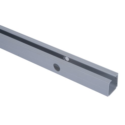 HOMCOM 6.5FT/2000mm Modern Sliding Barn Door Closet Hardware Track Kit Aluminium Track System Unit For Single Wooden Door