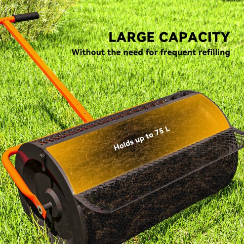 Outsunny Compost Spreader, 24