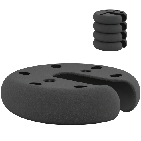 Outsunny Pop up Canopy Tent Weights Set of 4 PCs, Leg Weights for Marquee Party Tent Outdoor Canopy 8.8KG