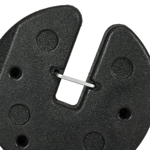 Outsunny Gazebo Weights Set of 4, 12KG Weights for Gazebo Legs with Reinforce Pins and Carry Belt, for Gazebos Shelters Marquees Tents