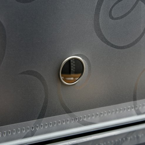 HOMCOM 6-Tier Shoe Rack Organiser, Stackable Storage Boxes with Doors, Shoe Storage Cabinet for Living Room, Entryway, Hallway, Black