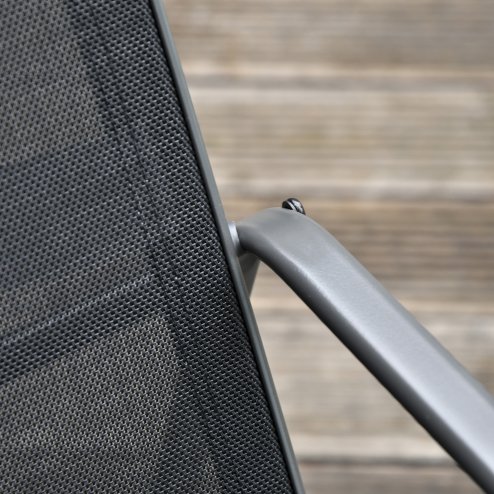 Outsunny 4 Piece Garden Furniture Set Outdoor Patio Sofa Set with Double Chair, Single Chairs and Glass Top Table for Terrace and Balcony