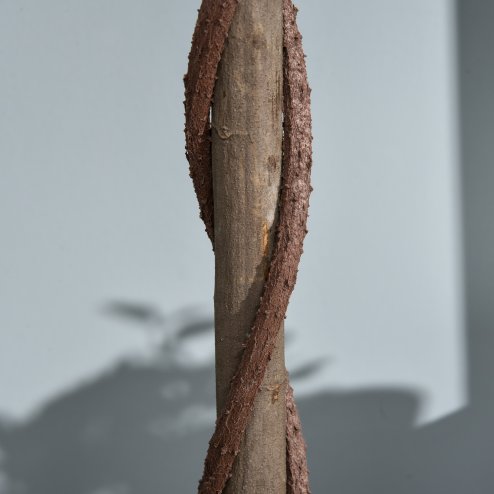 Outsunny Artificial Bay Laurel Topiary Trees w/ Pot Fake, Set Of 2 120cm/4FT Indoor Outdoor Greenery Plant Home Office Garden Decor Green