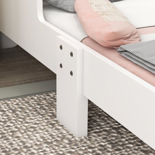 ZONEKIZ Toddler Bed Frame, Kids Bedroom Furniture, for Ages 3-6 Years