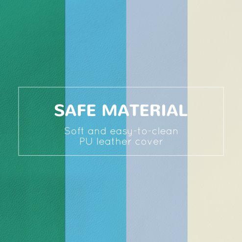 HOMCOM Baby Soft Play Set, 4 Piece Soft Play Equipment for Toddlers 12-36 Months, Climb and Crawl Foam Play, Kids Activity Play Toy, Multi-colored