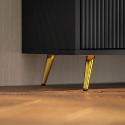 HOMCOM Modern TV Stand Cabinet for TVs up to 55