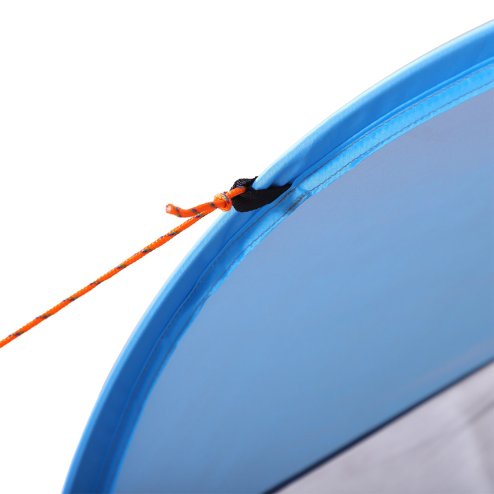 Outsunny 1-2 Person Pop up Beach Tent Hiking UV 30+ Protection Patio Sun Shade Shelter Portable Automatic - Blue