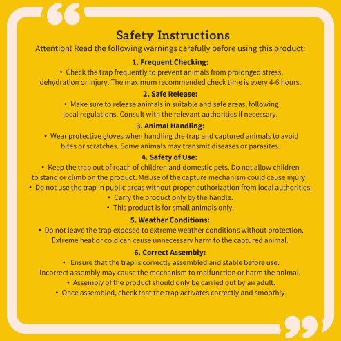 PawHut Two-Door Live Trap for Small Animals, Outdoor and Indoor Animal Trap for Rat, Mice, 100 x 25 x 28cm - Dark Green