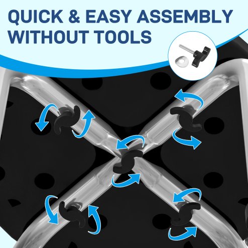 HOMCOM Bath Chair Shower Seat Safety Bathroom Elderly Aids Adjustable Positions