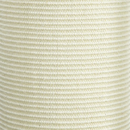 PawHut 85cm Tall Cat Scratching Post w/ Sisal Rope, Covered in Soft Plush, Anti-Tip for Indoor Corners, Cabinet Corners, Sofa Corners - Beige
